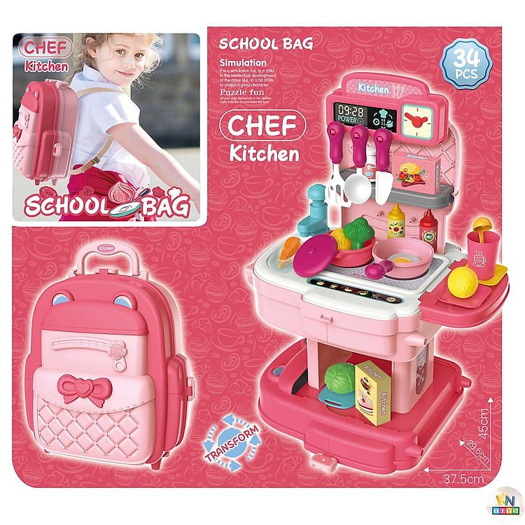 Bộ Đồ Chơi Nhập Vai BOWA 8777P Chính hãng Giá rẻ - Hình ảnh 3