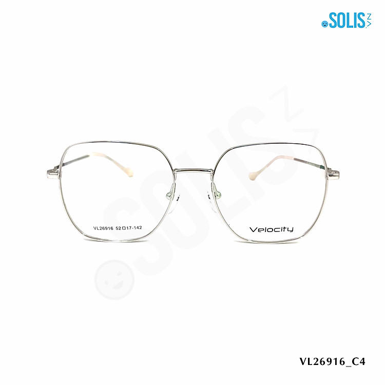 GỌNG KÍNH KIM LOẠI HIỆU VELOCITY VL23369/ VL26916 KÍCH THƯỚC 52-17-142