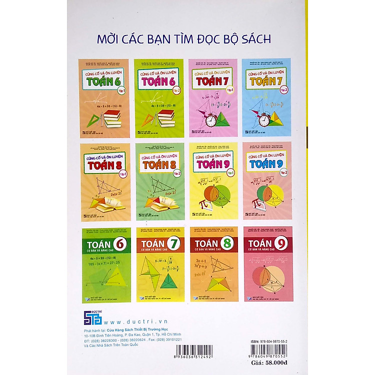 Cũng Cố Và Ôn Luyện Toán 9 - Tập 1 - Ảnh 7