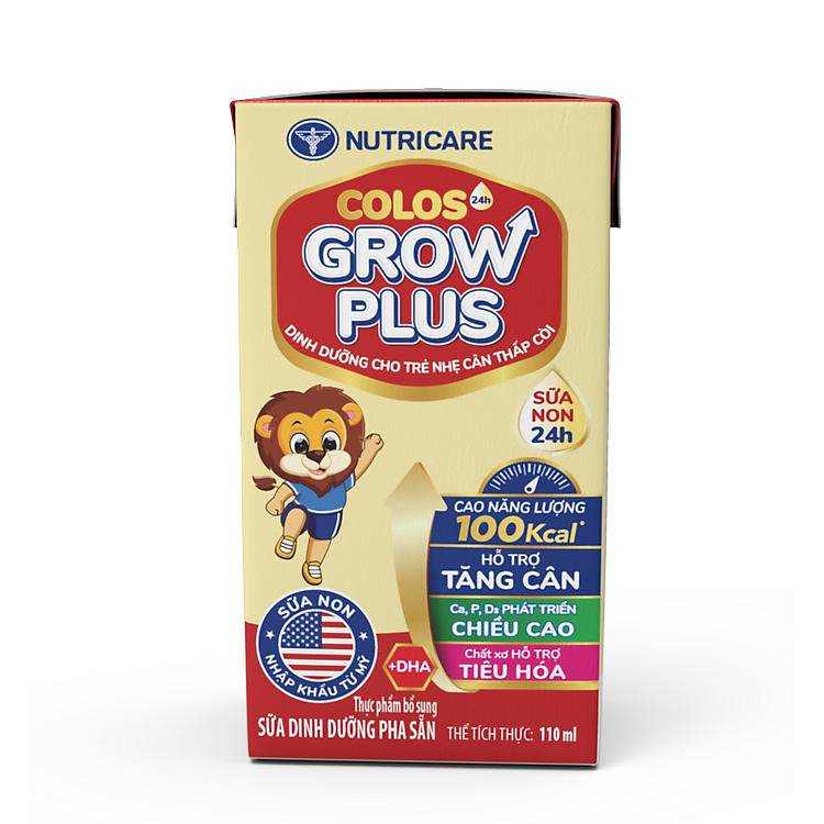 Thùng sữa Nutricare Colos 24h Grow Plus Chính hãng Giá tốt