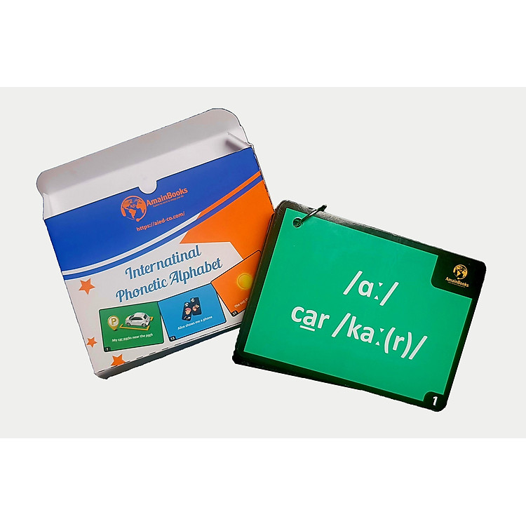 Bộ Thẻ Đọc Flashcard IPA (44 âm, 14x10cm)