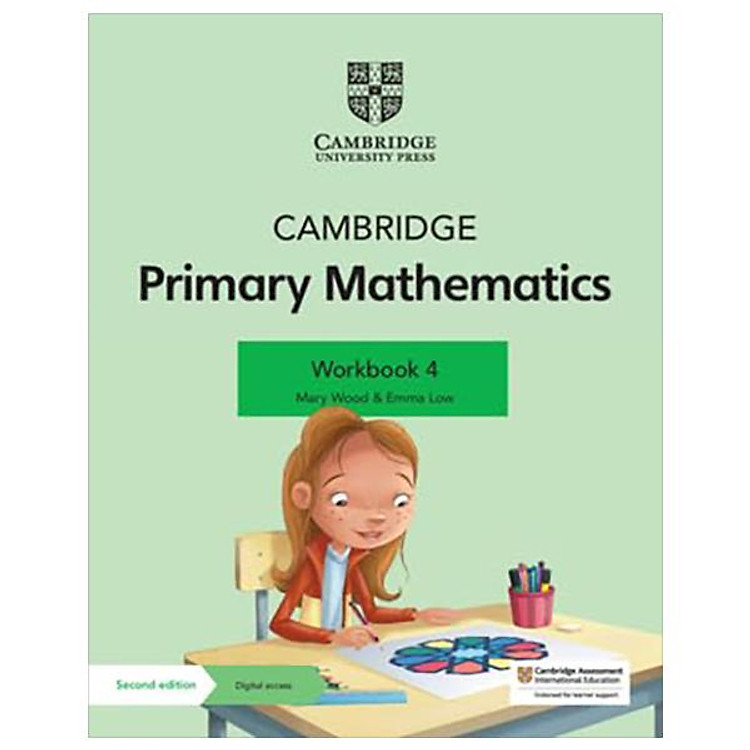 Sách ngoại văn: Cambridge Primary Mathematics Workbook 4 With Digital Access (1 Year)