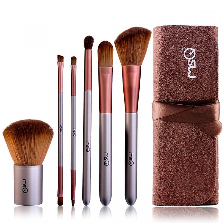 Bộ Cọ Trang Điểm Cho Người Mới Bẳt Đầu MSQ 6 Cây