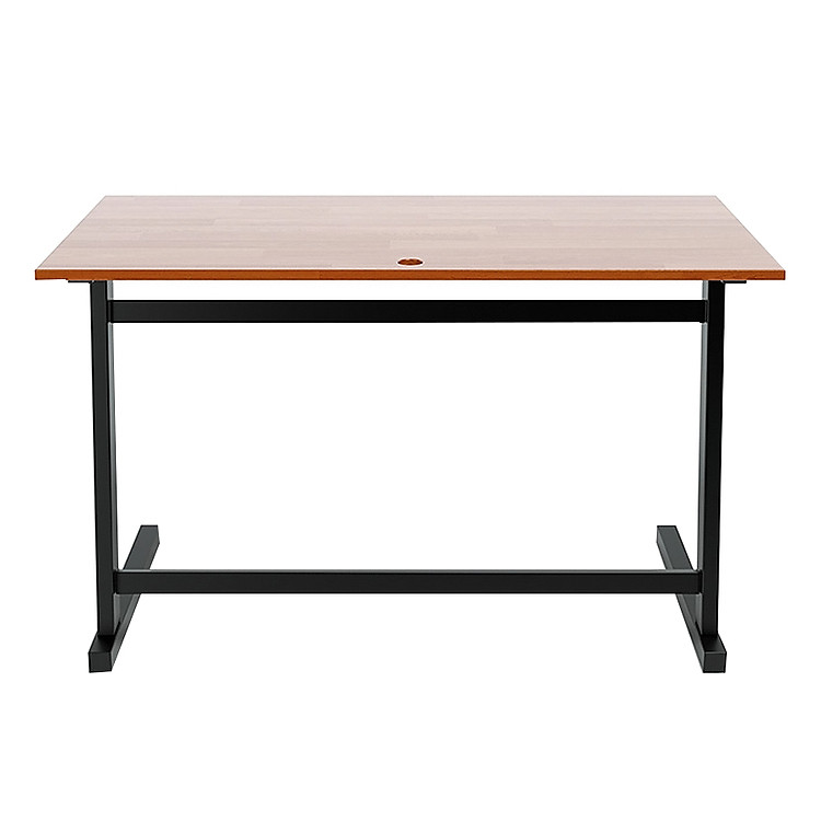 Bàn IBIE Rec-Z Chân Đen - Màu Cánh Gián