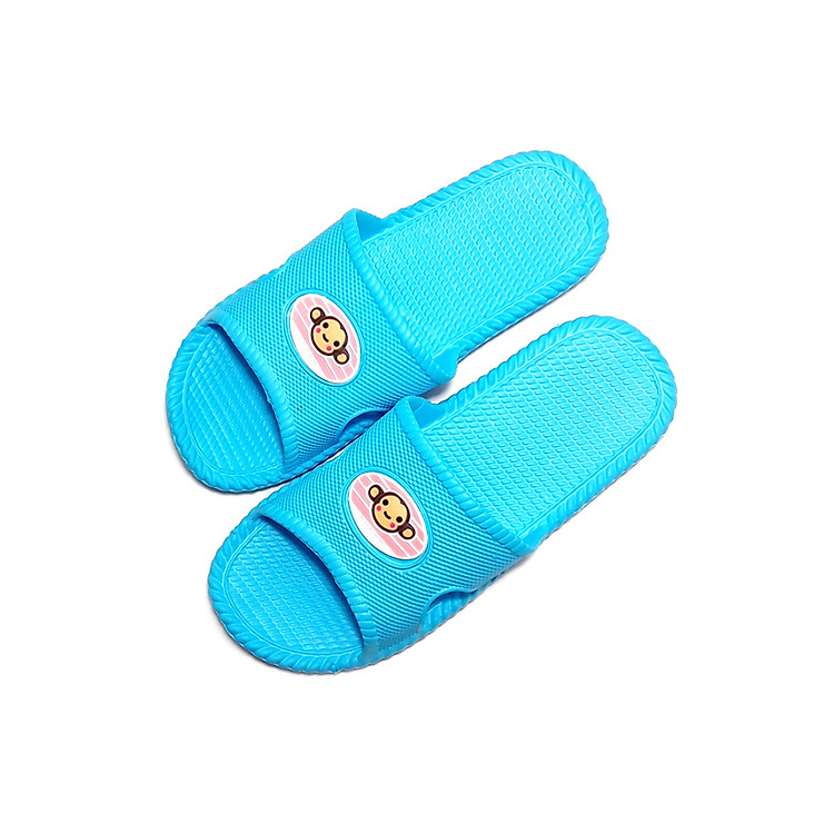 Dép nữ chống trơn đi trong nhà T200S036 - Xanh dương