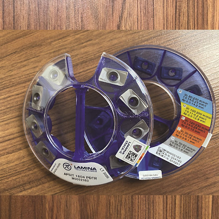 Chíp dao phay APMT 1604 PDTR LT 3000