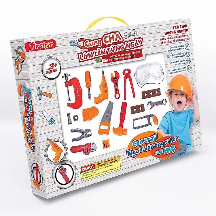 Bộ Dụng Cụ Kĩ Sư Cho Bé Chính hãng Giá rẻ - Hình ảnh 2