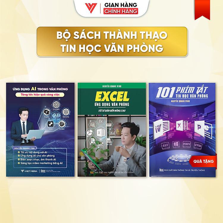 Ứng Dụng AI Và Excel – Ứng Dụng Văn Phòng Từ Cơ Bản Đến Nâng Cao