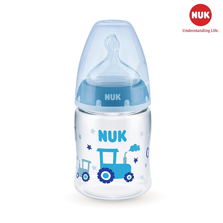 Bình sữa cảm biến nhiệt NUK 150ML Tiết kiệm - Hình ảnh 3