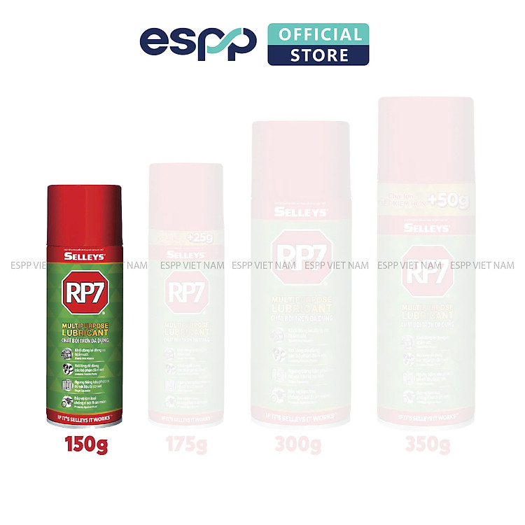 Dầu tẩy rỉ sét và chất bôi trơn SELLEYS RP7 (150g) - Ảnh 2