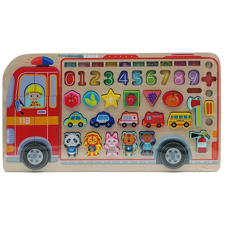 Bảng Học Tập Đa Năng Bằng Gỗ Chính hãng Ưu đãi - Hình ảnh 2