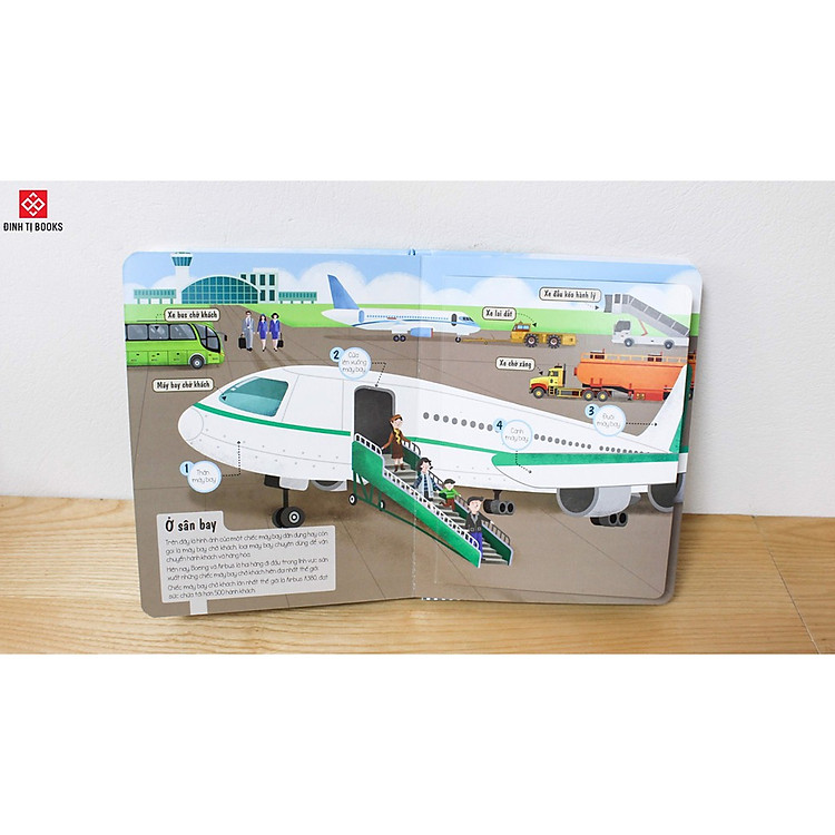 Tương Tác - Lift-The-Flap - Lật Mở Khám Phá - Things That Go - Phương Tiện Giao Thông - Ảnh 3