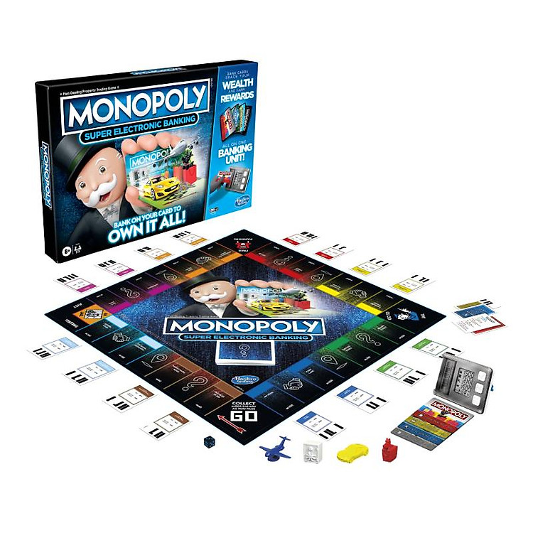 Đồ Chơi MONOPOLY Cờ Tỷ Phú Ngân Hàng Điện Tử Chính hãng Giá rẻ - Hình ảnh 5