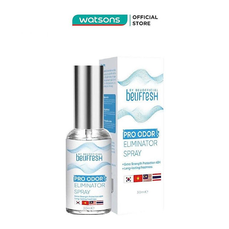 Xịt Khử Mùi Beufresh Pro Odor Eliminator Spray 30ml
