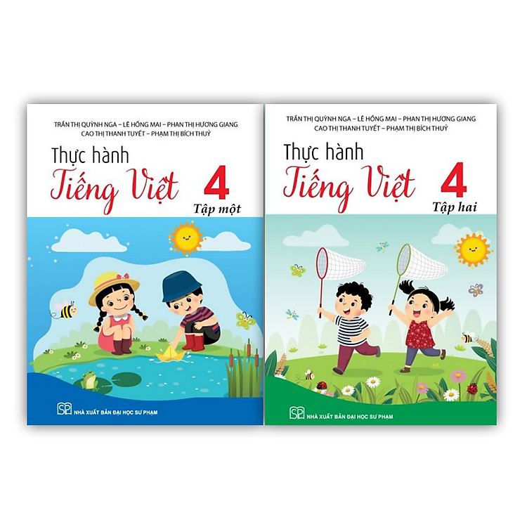 Combo Thực Hành Tiếng Việt 4 – Tập 1 + 2