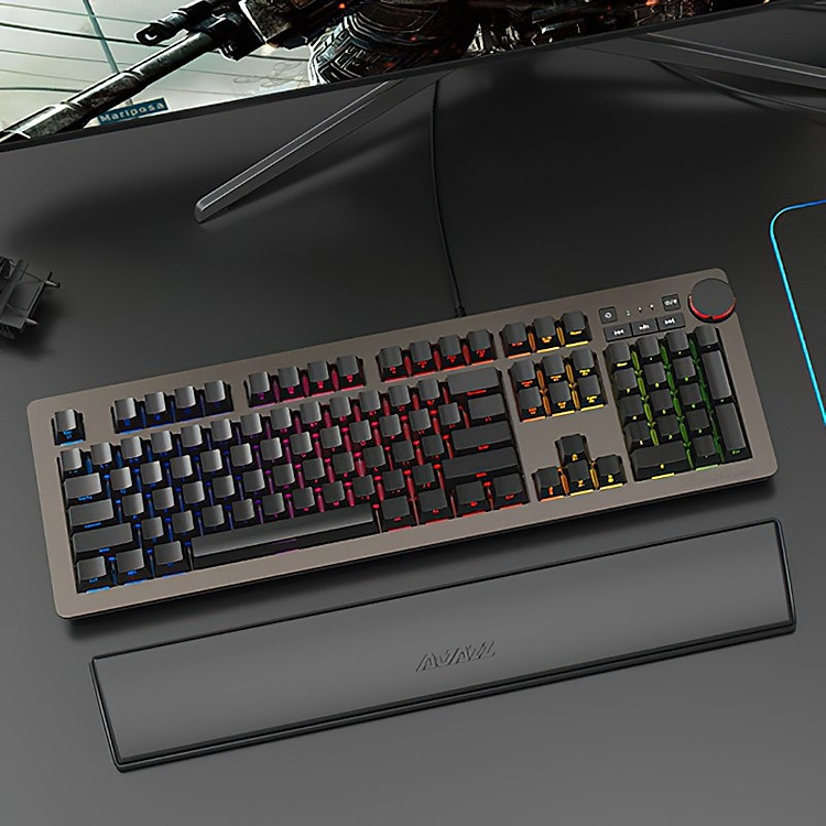 Kê Tay cho bàn phím cơ chất liệu da mềm mại thoải mái , bảo vệ cổ tay - Hàng Nhập Khẩu