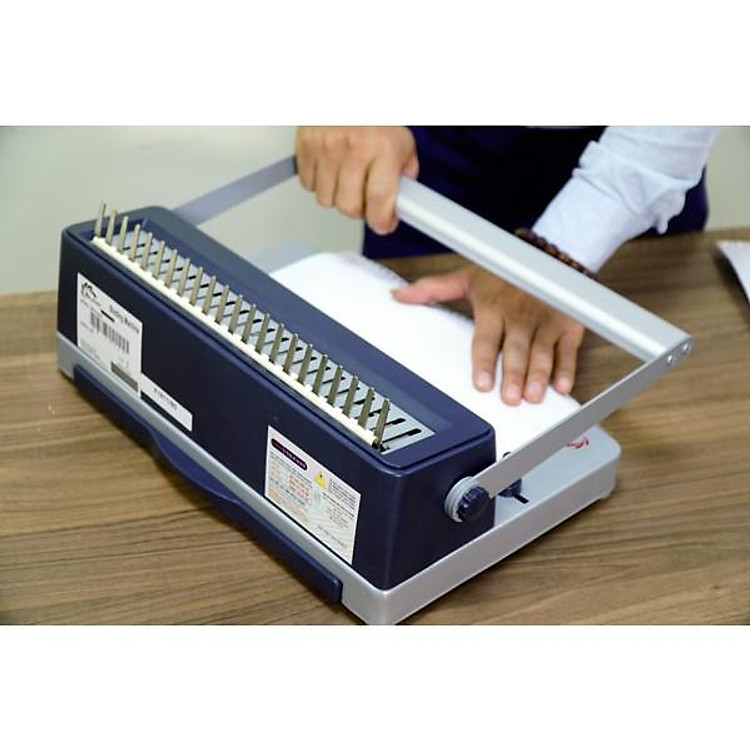 Máy Đóng Sách Silicon BM-CB200 (Đục lỗ 15 tờ) - Ảnh 2