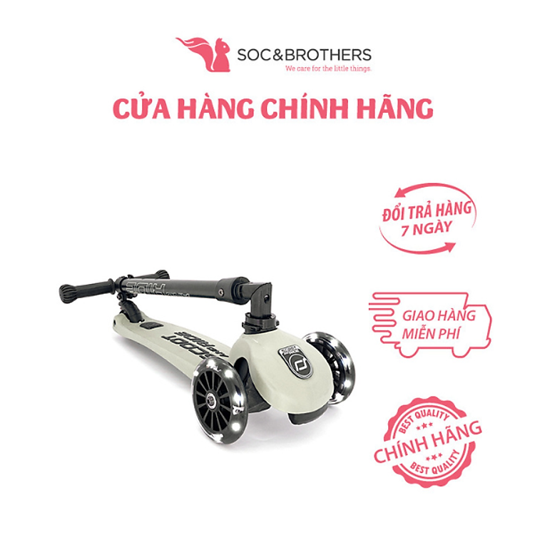 Scoot and Ride Highwaykick 3 LED Ash Chính hãng Giá rẻ - Hình ảnh 3