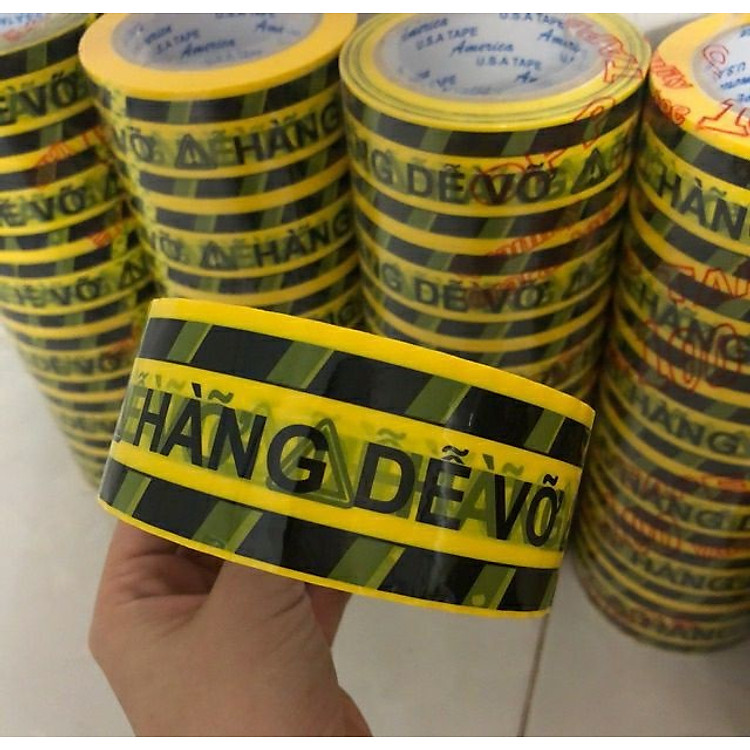 Cây 6 Cuộn Băng Keo Niêm Phong 100 Yard - Ảnh 3