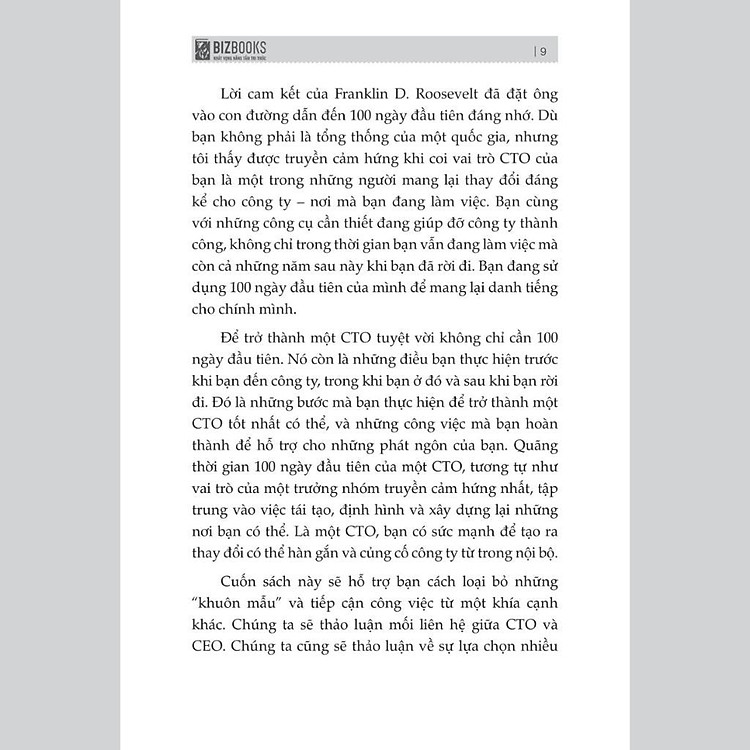 Bản Lĩnh CTO - Kế Hoạch 100 Ngày Trở Thành Giám Đốc Công Nghệ Xuất Sắc - Ảnh 5