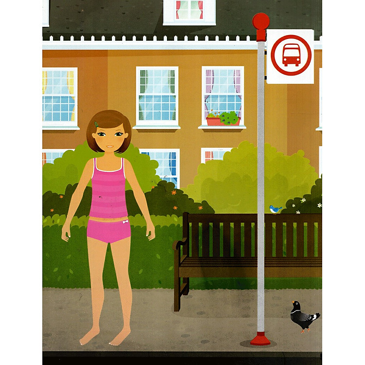 Dán Hình Sáng Tạo Trang Phục Búp Bê - Ảnh 5