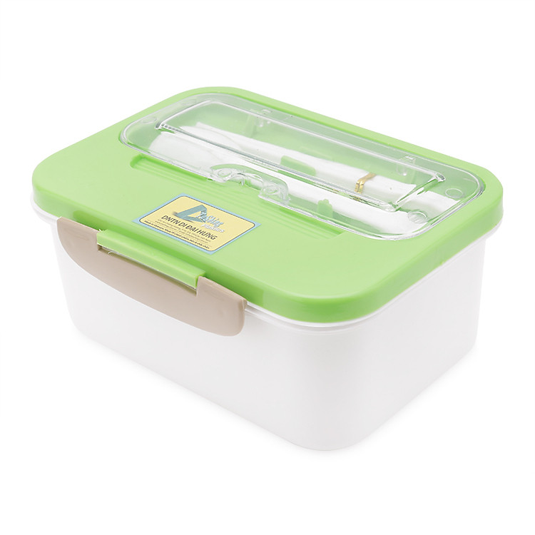 Hộp Cơm 4 Ngăn HC002 ( Màu Ngẫu Nhiên)