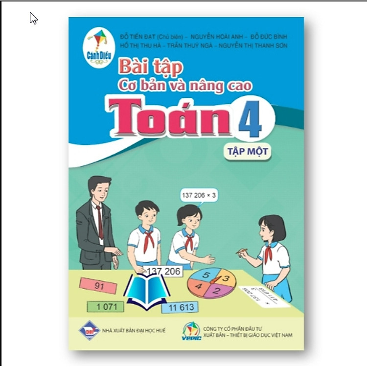 Bài Tập Cơ Bản Và Nâng Cao Toán 4 (Tập 1)