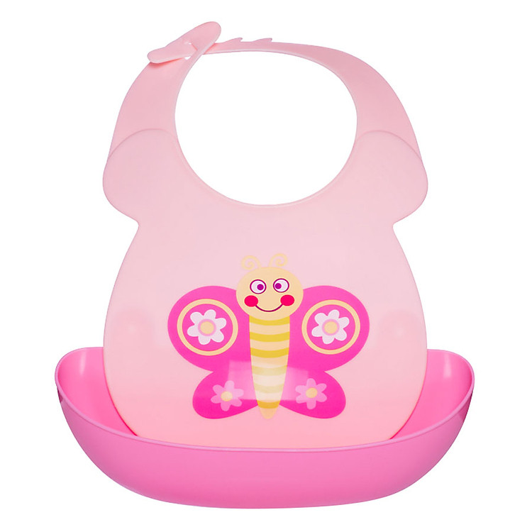 Yếm Máng Nhựa Upass UP4005N (Hồng)