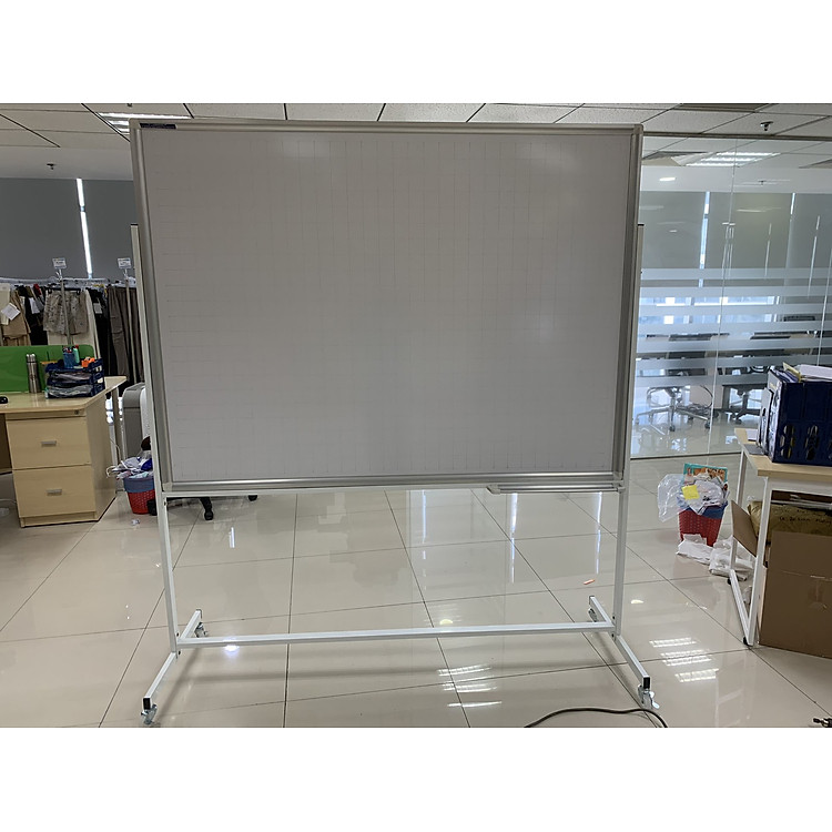 Bảng di động 1 mặt viết bút lông Poly (1,2x1,8m) - Ảnh 3