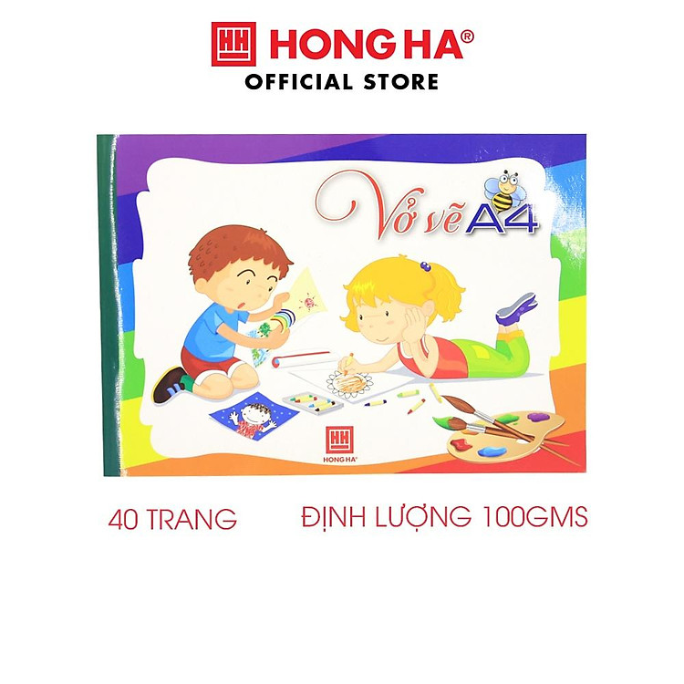 Vở vẽ A4 Hồng Hà (40 trang)