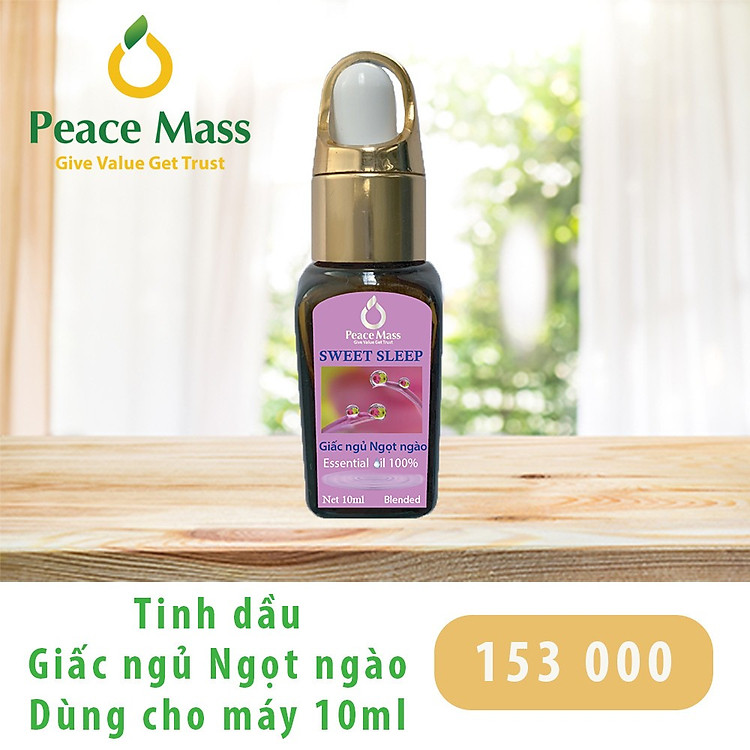 Tinh dầu Giấc ngủ ngọt ngào Peace Mass dùng cho máy xông 10ml