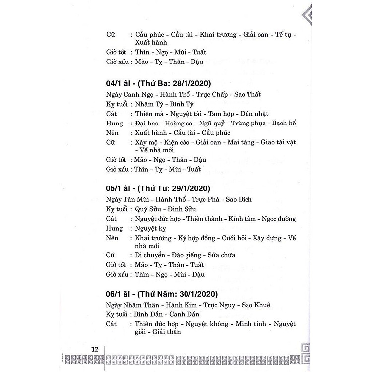 Ngày Lành Tháng Tốt 2020 - Ảnh 2