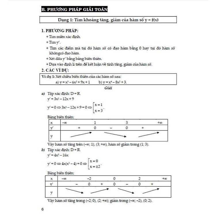 Kĩ Thuật Giải Nhanh Bài Toán Hay và Khó Giải Tích 12 - Ảnh 3