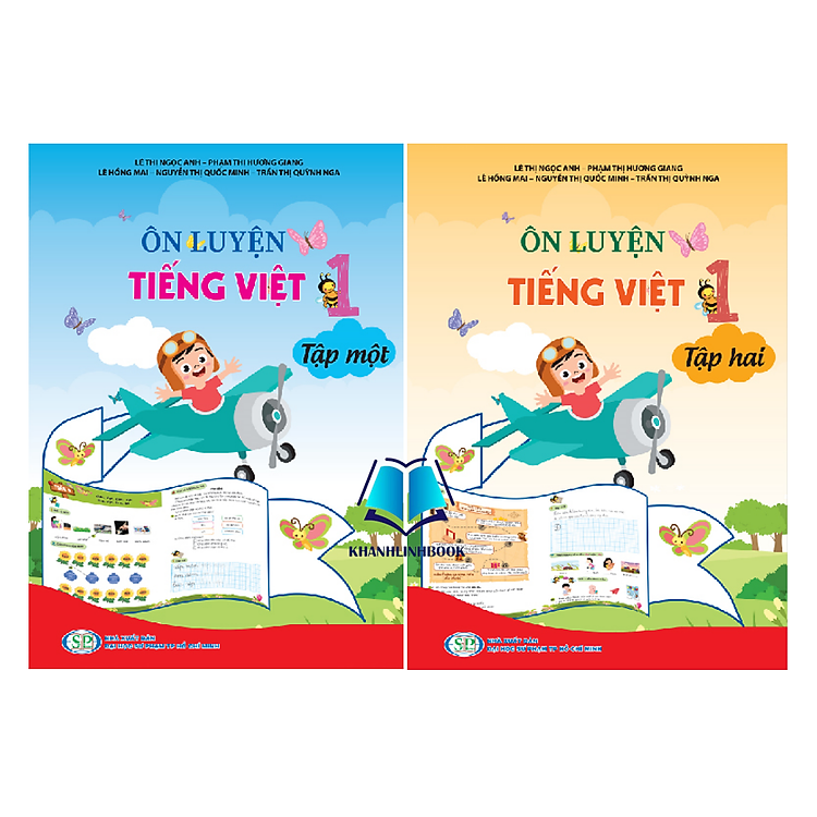 Ôn luyện Tiếng Việt lớp 1 – tập 1 + 2 (KP)