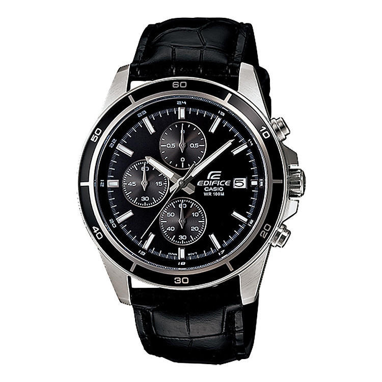 Đồng hồ nam dây da Casio Edifice chính hãng EFR-526L-1AVUDF (43mm)