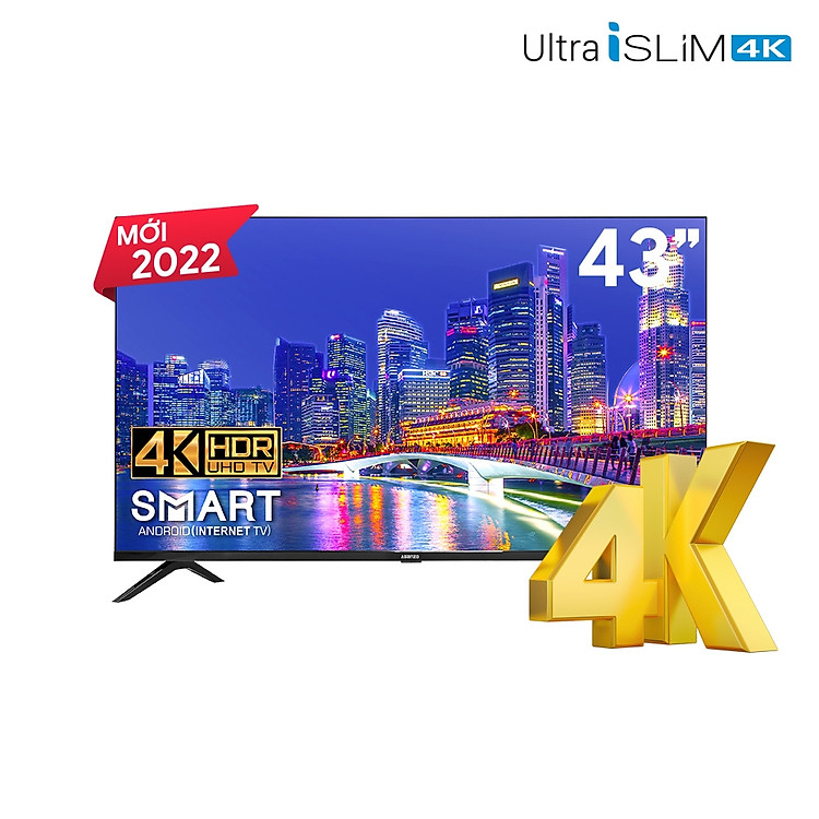 Android Tivi Asanzo 4K 43 inch 43U72 - Model 2022