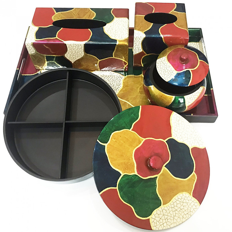 Bộ khay mứt 5 món lập thể MNV – QT001