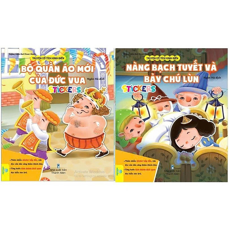 Sách - Stickers Truyện Cổ Tích Kinh Điển - Ndbooks