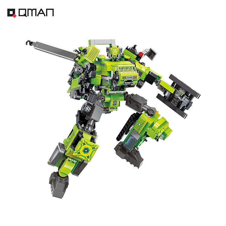 Đồ Chơi Xếp Hình Qman 41110 - Robot Chính hãng Giá tốt - Hình ảnh 2
