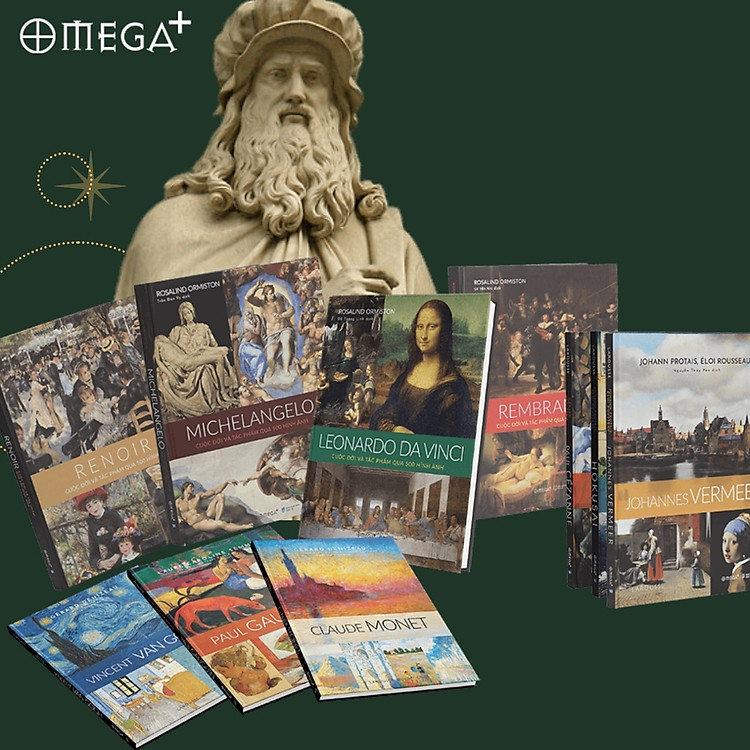 Bộ 10 Cuốn Sách Danh Họa Nổi Tiếng Bậc Thầy Thế Giới