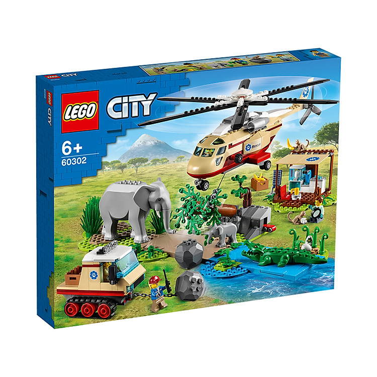 LEGO Biệt Đội Cứu Hộ Động Vật 60302 Chính hãng Ưu đãi - Hình ảnh 2