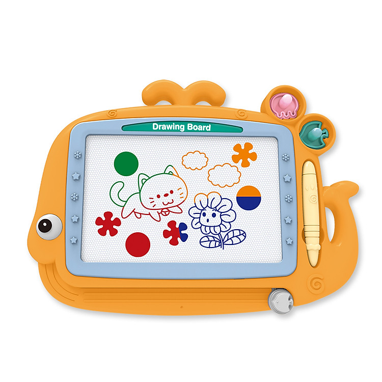 Đồ Chơi Bảng Vẽ Nam Châm Cá Voi Chính hãng Ưu đãi - Hình ảnh 4