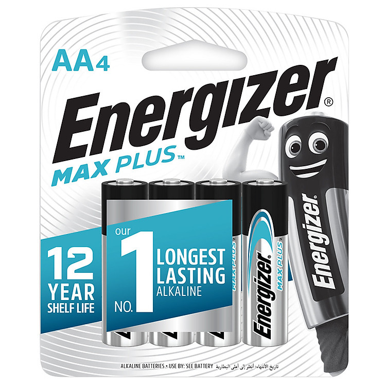 Pin AA Energizer Max Plus EP91 BP4 - 8888021201819