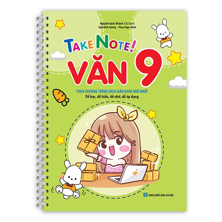 Sách Take note Văn 9! (Có lò xo) Biên soạn theo chương trình SGK mới nhất