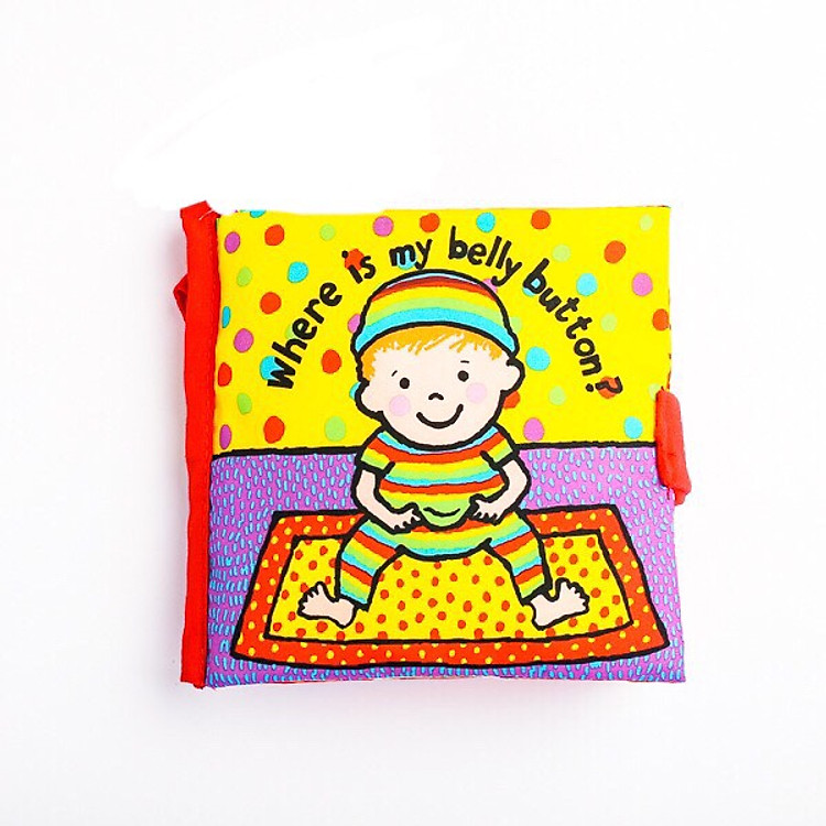 Sách vải Where is my belly button