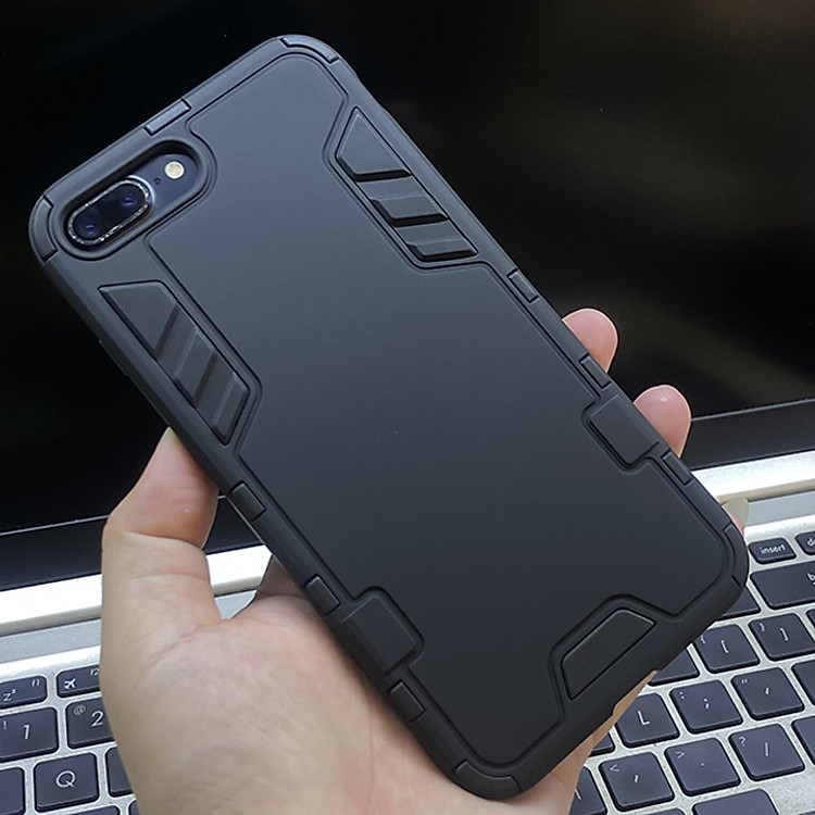 Ốp lưng cho iPhone 6 Plus / 7 / 7 Plus / X-XR / XS Max / iPhone 11 / iPhone 11 Pro / iPhone 11 Pro Max iRON - MAN - Nhựa PC cứng viền dẻo chống sốc VER 2