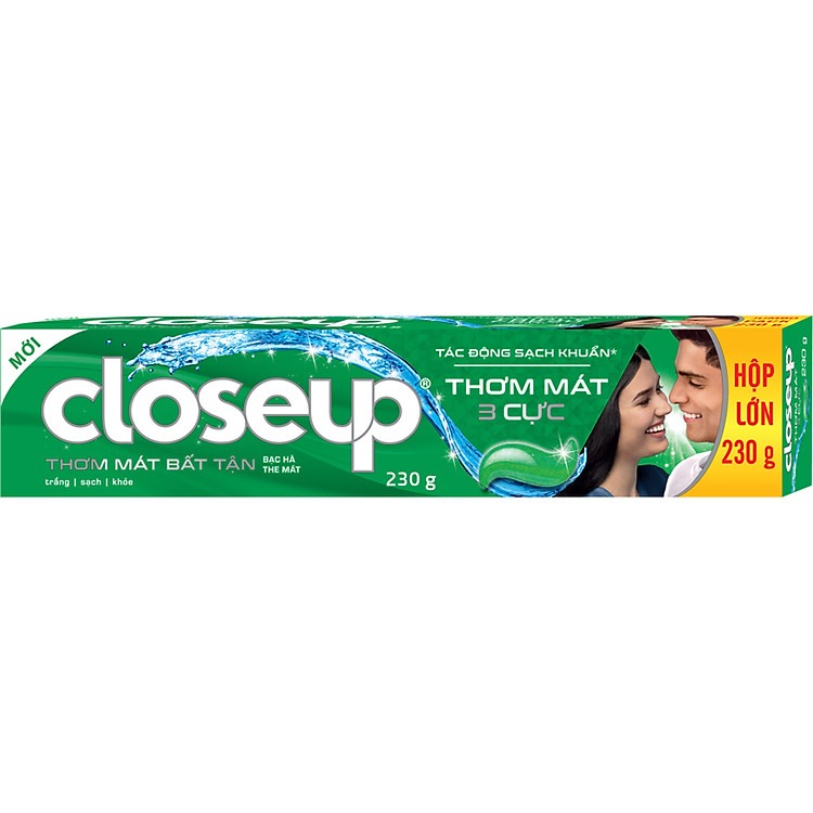 Kem Đánh Răng Close Up Bạc Hà 230g