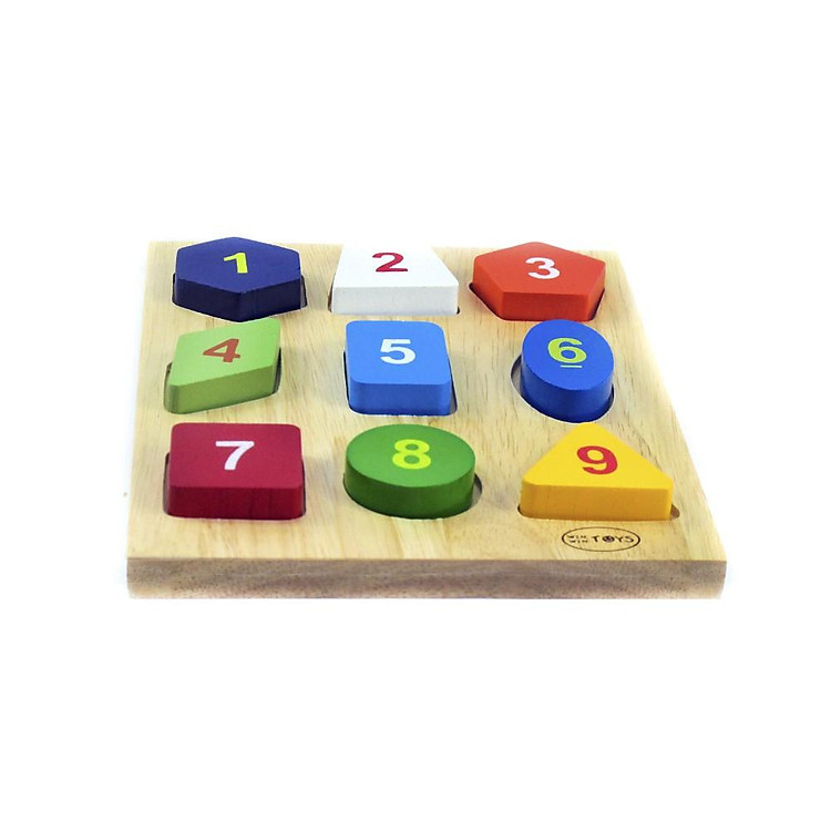 Mua Bộ xếp hình gỗ 9 chi tiết Winwintoys Chính hãng Giá rẻ - Hình ảnh 2