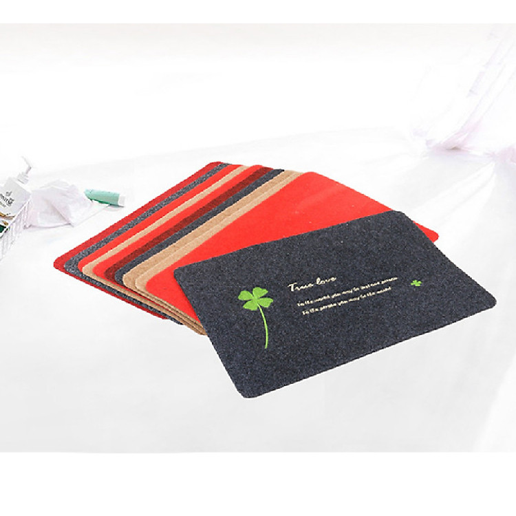 Combo thảm nỉ chùi chân siêu thấm chống trơn trượt cao cấp