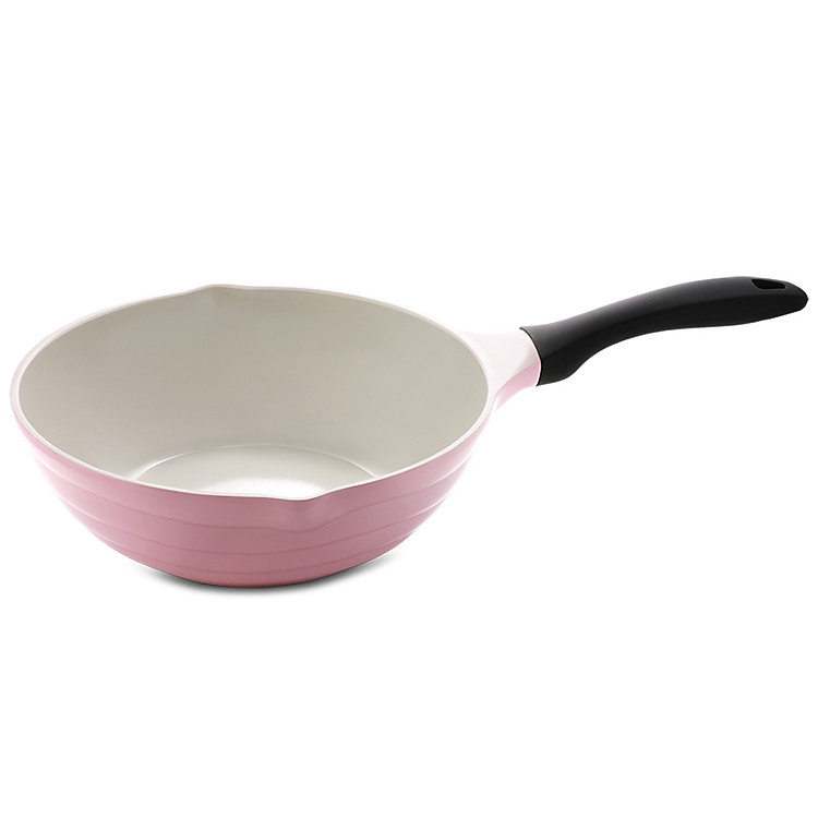 Chảo Đúc Cao Cấp Phủ Gốm Carez WOC458DI-28 (28 cm)